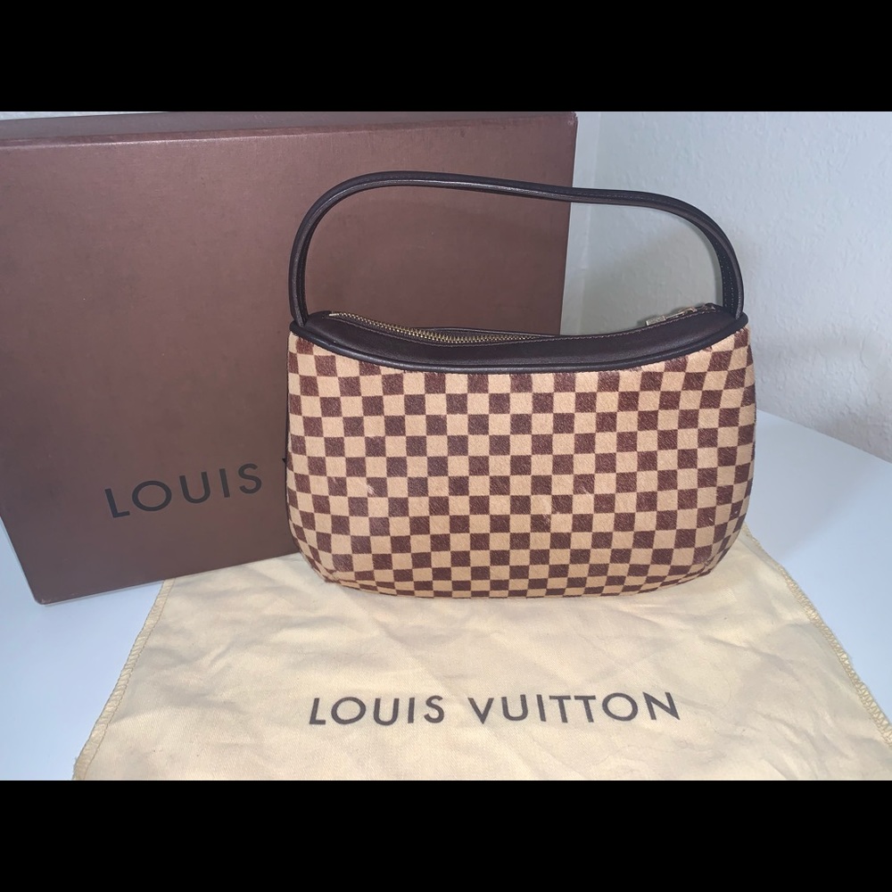 Authentic Louis Vuitton damier ebene Tigre clutch